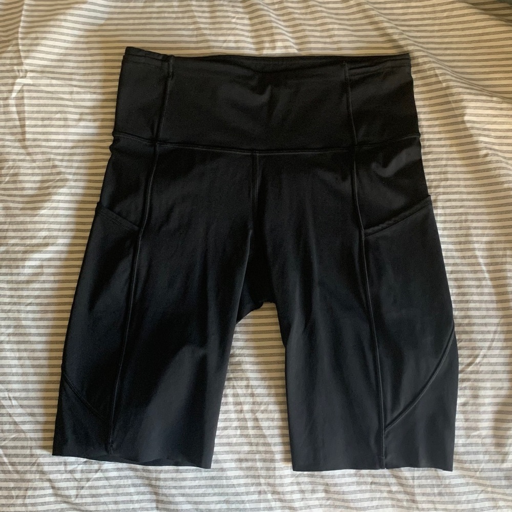 lululemon fast and free bike shorts